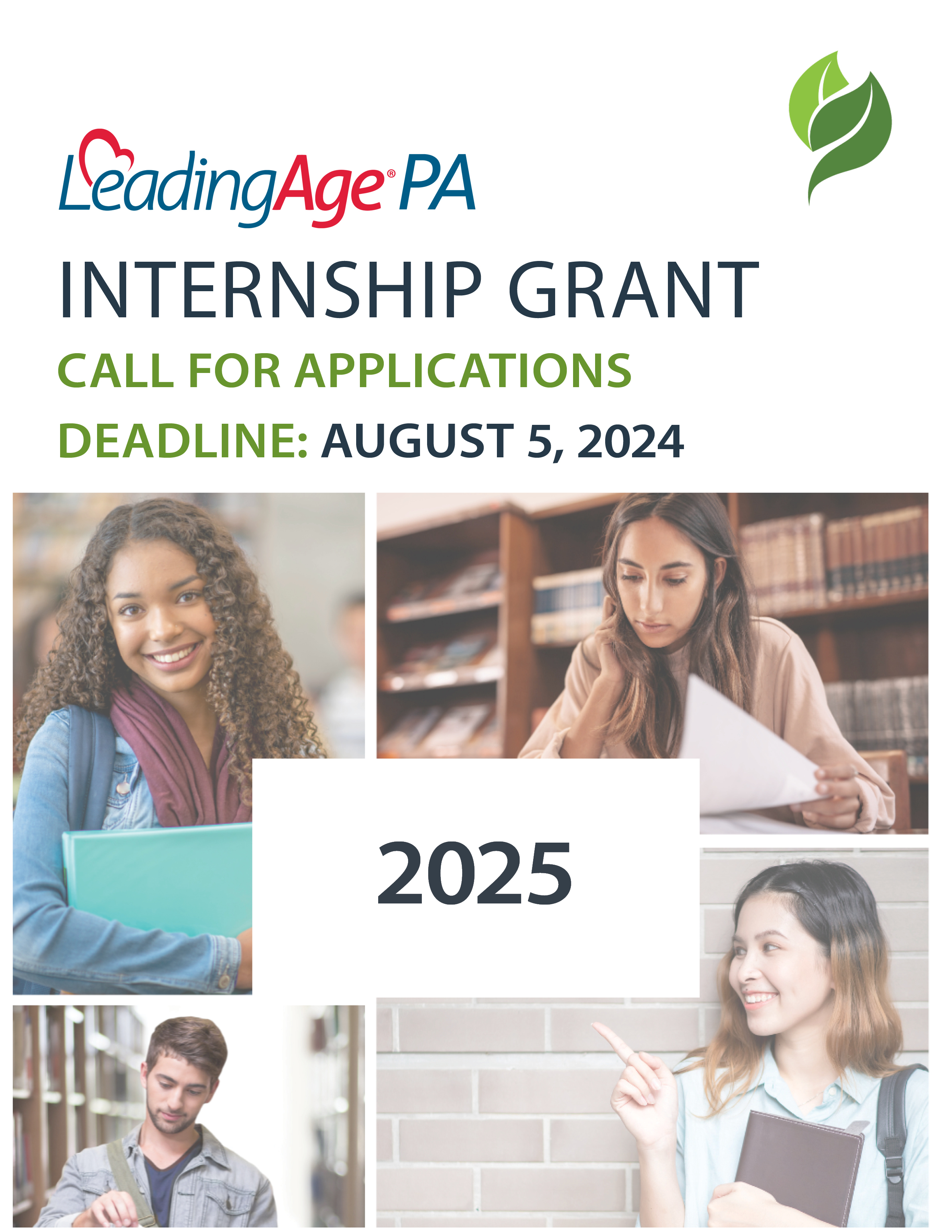 Internship Grant Call for Applications brochure 2024