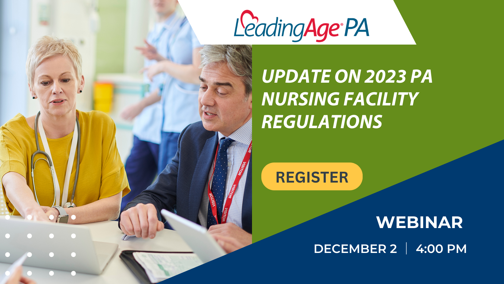 Update on 2023 PA Nursing Facility RegulationsWebinar LeadingAge PA